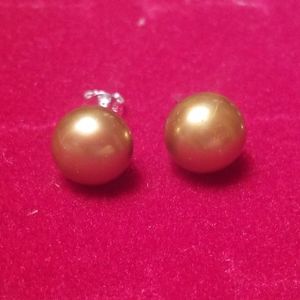 925 pearl stud